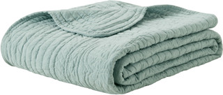 Thumbnail 2: Madison Park Madison Park Tuscany Oversized Quilted Throw 