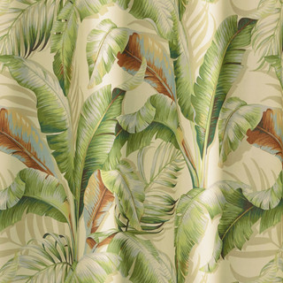 Thumbnail 6: TOMMY BAHAMA Tommy Bahama Palmiers Medium Green Shower Curtain 