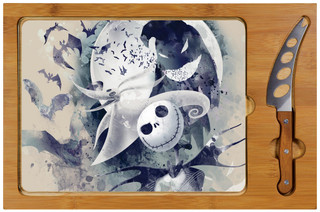 Thumbnail 1: Toscana Toscana Jack And Zero Icon Cutting Board & Knife Set 