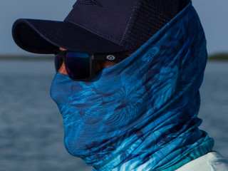 Thumbnail 2: Flying Fisherman Flying Fisherman Mens Nautilus Sunbandit Face Mask 