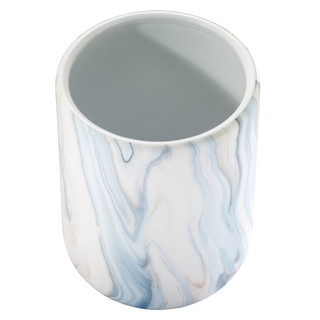 Thumbnail 4: AVANTI Wave Bathroom Collection Wastebasket / Trash Can 