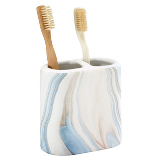 Thumbnail 4: AVANTI Wave Bathroom Collection Toothbrush Holder 