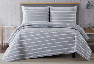 Thumbnail 4: Truly Soft Truly Soft Maddow Stripe Quilt Set 