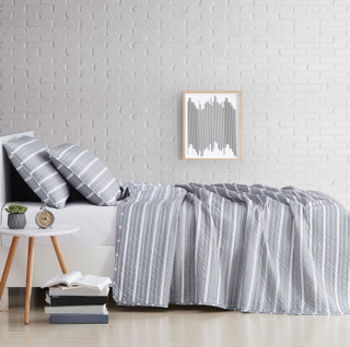 Thumbnail 12: Truly Soft Truly Soft Maddow Stripe Quilt Set 