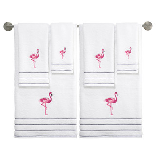 Thumbnail 20: IZOD Izod Flamingo Bath Towel Collection 