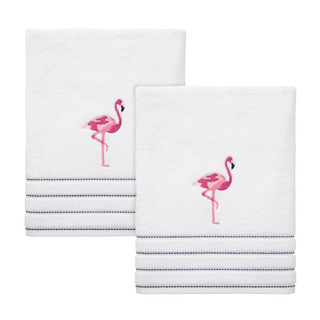 Thumbnail 8: IZOD Izod Flamingo Bath Towel Collection 