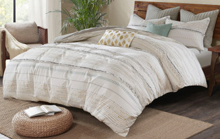 Thumbnail 1: Ink + Ivy Ink & Ivy Nea Cotton Printed Comforter Set 