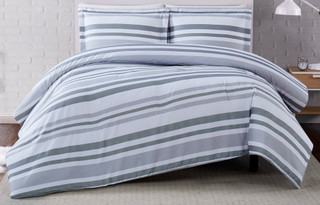 Thumbnail 4: Truly Soft Truly Soft Curtis Stripe Duvet Cover Set 