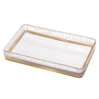 Thumbnail 2: Nicole Miller Louise Bathroom Collection Vantiy Tray 