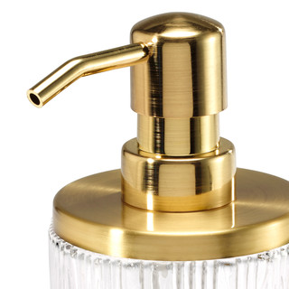 Thumbnail 4: Nicole Miller Louise Bathroom Collection Soap Dispenser/Lotion Pump 