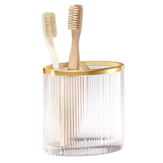 Thumbnail 6: Nicole Miller Louise Bathroom Collection Toothbrush Holder 