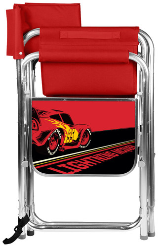 Thumbnail 3: Picnic Time Oniva Disney Cars Lightning McQueen Folding Sports Chair 