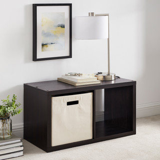 Thumbnail 4: Linon Linon Conrad 2 Cubby Storage Cabinet 