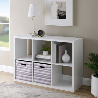 Thumbnail 2: Linon Linon Conrad 6 Cubby Storage Cabinet 