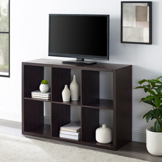 Thumbnail 4: Linon Linon Conrad 6 Cubby Storage Cabinet 