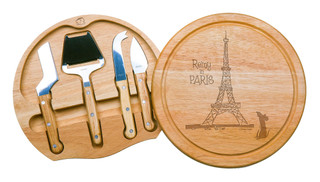 Thumbnail 2: Toscana Toscana Disney Ratatouille Circo Cheese Board & Tools Set 