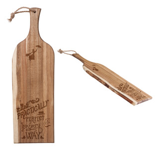 Thumbnail 1: Toscana Toscana Disney Mary Poppins Artisan Acacia Serving Plank 