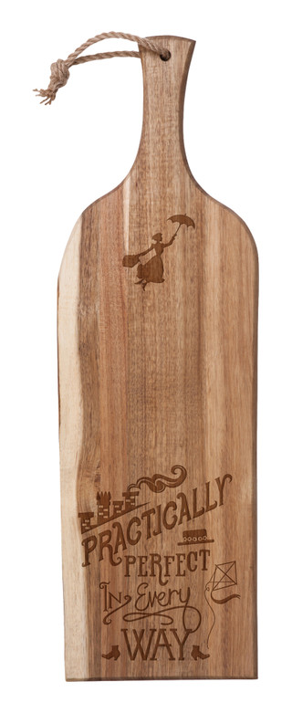 Thumbnail 2: Toscana Toscana Disney Mary Poppins Artisan Acacia Serving Plank 