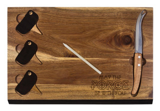 Thumbnail 2: Toscana Toscana Star Wars Rebel Alliance Cheese Board & Tools Set 
