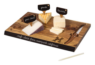 Thumbnail 3: Toscana Toscana Mickey & Minnie Mouse Cheese Board & Tools Set 