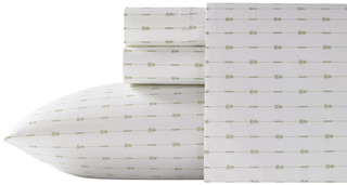 Thumbnail 3: TOMMY BAHAMA Tommy Bahama Pineapple Pinstripe Sheet Set 