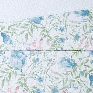 Thumbnail 16: Cottage Classics Cottage Classics Field Floral Quilt Set 