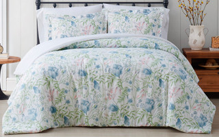 Thumbnail 4: Cottage Classics Cottage Classics Field Floral Comforter Set 