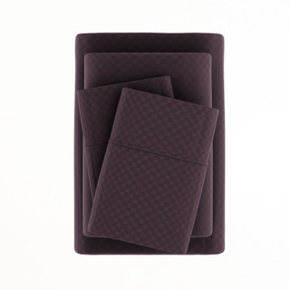 Thumbnail 24: Home Collections Home Collections Premium Checkered Embossed Sheet Set 