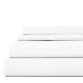 Thumbnail 3: Home Collections Home Collections Premium Checkered Embossed Sheet Set 