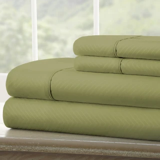 Thumbnail 1: Home Collections Home Collections Premium Chevron Embossed Sheet Set 