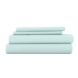 Thumbnail 3: Home Collections Home Collections Premium Chevron Embossed Sheet Set 
