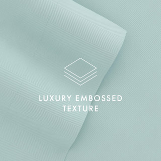 Thumbnail 5: Home Collections Home Collections Premium Chevron Embossed Sheet Set 