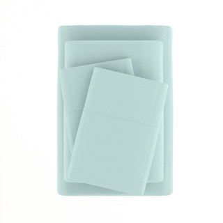 Thumbnail 4: Home Collections Home Collections Premium Chevron Embossed Sheet Set 