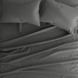 Thumbnail 12: Home Collections Home Collections Premium Striped Embossed Sheet Set 