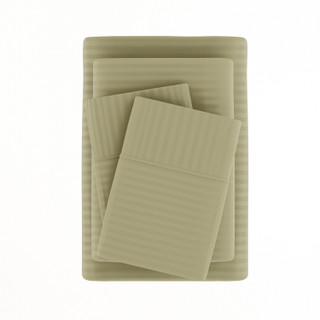 Thumbnail 24: Home Collections Home Collections Premium Striped Embossed Sheet Set 