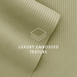 Thumbnail 30: Home Collections Home Collections Premium Striped Embossed Sheet Set 