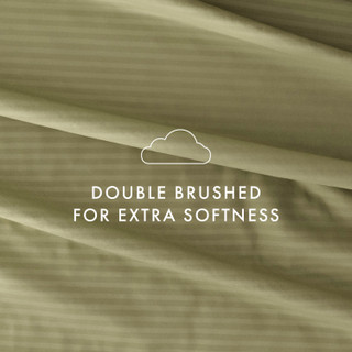 Thumbnail 42: Home Collections Home Collections Premium Striped Embossed Sheet Set 