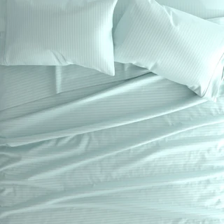 Thumbnail 12: Home Collections Home Collections Premium Striped Embossed Sheet Set 