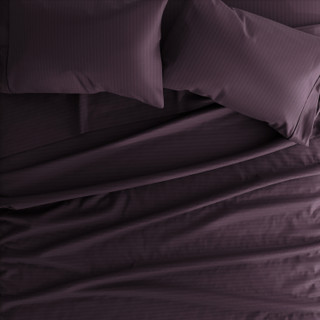 Thumbnail 12: Home Collections Home Collections Premium Striped Embossed Sheet Set 