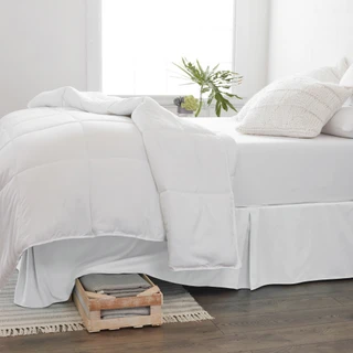 Thumbnail 1: Home Collections Home Collections Premium Pleated Dust Ruffle Bed Skirt 