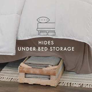 Thumbnail 5: Home Collections Home Collections Premium Pleated Dust Ruffle Bed Skirt 