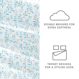 Thumbnail 36: Home Collections Home Collections Premium Ultra Burst Of Vines Sheet Set 