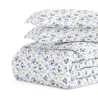 Thumbnail 16: Home Collections Home Collections Premium Ultra Soft Blossoms Duvet Cover Set 