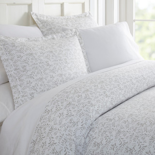 Thumbnail 1: Home Collections Home Collections Premium Soft Burst Of Vines Duvet Cover Set 