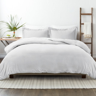 Thumbnail 2: Home Collections Home Collections Premium Ultra Soft Chevron Duvet Cover Set 