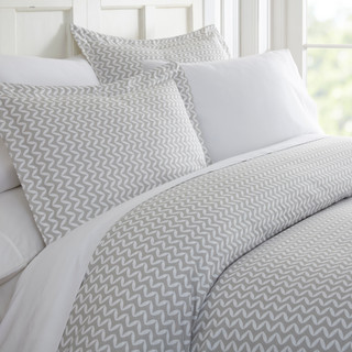 Thumbnail 1: Home Collections Home Collections Premium Ultra Soft Chevron Duvet Cover Set 