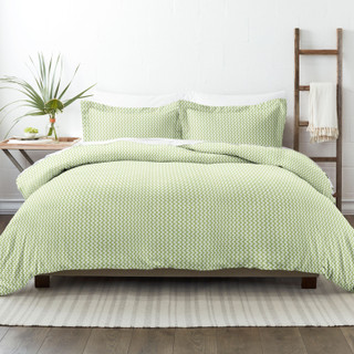 Thumbnail 8: Home Collections Home Collections Premium Ultra Soft Chevron Duvet Cover Set 