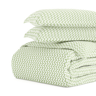 Thumbnail 20: Home Collections Home Collections Premium Ultra Soft Chevron Duvet Cover Set 