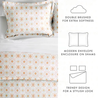 Thumbnail 24: Home Collections Home Collections Premium Soft Aztec Dreams Duvet Cover Set 