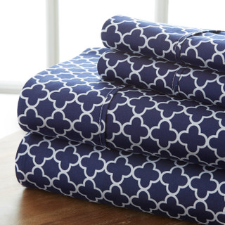 Thumbnail 6: Home Collections Home Collections Premium Ultra Soft Quadrafoil Sheet Set 